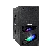 Корпус Minitower ExeGate mEVO-7807-NPX600 (mATX, БП 600NPX 12см, 1*USB+1*USB3.0, черный 1x12см с RGB подсветкой)