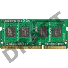 Память Patriot DDR3 4Gb 1600MHz SO-DIMM PSD34G160081S RTL PC3-12800 CL11  204-pin 1.5В