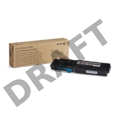 Тонер-картридж Xerox 106R02233 голубой для Xerox Phaser 6600/WC 6605 6000 стр.(Channels)