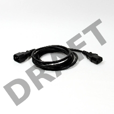 Кабель VCOM CE001-CU0.75-1.8 Кабель монитор - компьютер 220V (UPS -> устройство) VCOM <VDE> 3G*0.75mm (CE001-CU)1.8м