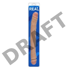 Двусторонний фаллоимитатор REAL