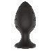 Пробка анальная Силиконовая черная S (5.8*2.8cm) 3302-01