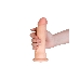 Реалистичный вибратор TOYFA RealStick Elite Vibro, TPR, телесный, 7 режимов вибрации, 20 см