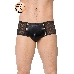 Шорты мужские с замочками  SoftLine Collection, черный, XL