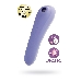 Вакуум-волновой бесконтактный стимулятор клитора Satisfyer Dual Pleasure, силикон, лиловый, 17,9 см.