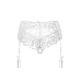 Эротические трусики-пояс Erolanta Sheila, белый (42-44)
