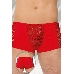 Шорты мужские с сеткой SoftLine Collection, красный, L