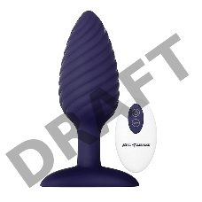 Zero Tolerance WICKED TWISTER Анальная пробка с вибрацией и пультом ДУ