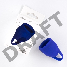 Синяя менструальная чаша Iris - 15 мл.