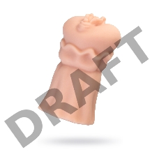 Мастурбатор реалистичный вагина Alice, XISE, TPR, телесный, 17.4 см.