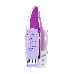 Клиторальный стимулятор с ресничками JOS ALICIA, силикон, фиолетовый, 15,5 см