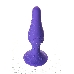 Анальная втулка A-Toys by TOYFA, силикон, фиолетовая, 11,3 см