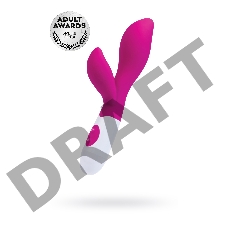 Вибратор с клиторальным стимулятором TOYFA A-Toys Lilu, силикон, розовый, 20 см Вибратор с клиторальным стимулятором TOYFA A-Toys Lilu, силикон, розовый, 20 см