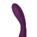 Coco Violet Гибкий тонкий вибростимулятор фиолетовый с гладкой поверхностью