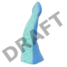 Дизайнерский стимулятор Осьминог - 29 см.