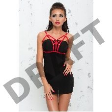 Портупея Me Seduce Амазонка, красная, L/XL