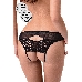 Эротические трусики Erolanta Dora, черный (46-48)