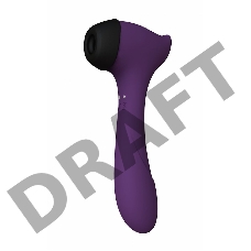 Вакуумный бесконтактный стимулятор клитора и вибратор Halo, цвет сливовый (INFINITE collection)