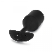 Черная вибропробка для ношения Vibrating Snug Plug 5 - 16,5 см.