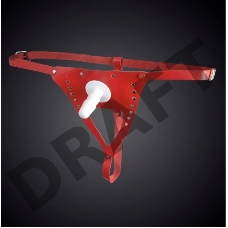 Красные трусики со штырьком