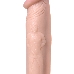 Вибратор TOYFA RealStick Nude реалистичный, PVC, телесный, 7 режимов вибрации, 19,5 см