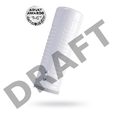 Мастурбатор нереалистичный LOVENSE Max 2, TPE, белый, 24 см