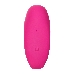 Клиторальный вибратор в трусики JOS FLIRTY, силикон, розовый, 9,3 см
