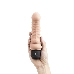 Телесный вибратор-реалистик 6 Realistic Vibrator - 17 см.