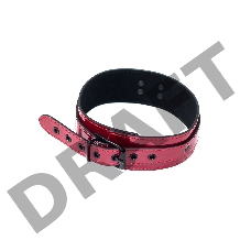 Бордовый ошейник Eccentric