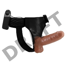 Страпон на трусиках с вибрацией Ultra Passionate Harness