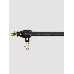 Черная распорка для ног Bound to You Faux Leather Spreader Bar - 50,8 см.