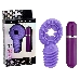 Фиолетовое эрекционное виброкольцо с 10 режимами вибрации Dash