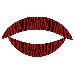 Lip Tattoo Тигровый красный