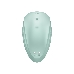 Вакуум-волновой бесконтактный стимулятор клитора Satisfyer Pearl Diver, силикон, зеленый