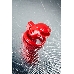 Пояс верности мужской Black&Red by TOYFA, ABS пластик, красный, 10 см