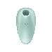 Вакуум-волновой бесконтактный стимулятор клитора Satisfyer Pearl Diver, силикон, зеленый