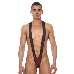 Боди мужское красный леопард L/XL