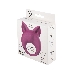 Перезаряжаемое кольцо для клиторальной стимуляции MiMi Animals Kitten Kiki Purple 7200-03lola