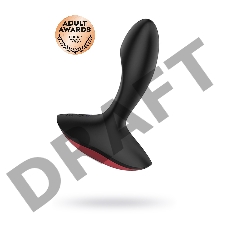 Стимулятор простаты Magic Motion Solstice, силикон, черный, 10 см