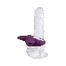 Перезаряжаемое кольцо для клиторальной стимуляции MiMi Animals Kitten Kiki Purple 7200-03lola