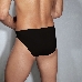 Мужские черные трусы-слипы из хлопка Doreanse L