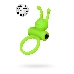 Эрекционное кольцо на пенис A-Toys by TOYFA Flik, силикон, зеленый, 9,1 см, Ø 3,1 см