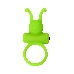 Эрекционное кольцо на пенис A-Toys by TOYFA Flik, силикон, зеленый, 9,1 см, Ø 3,1 см