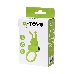 Эрекционное кольцо на пенис A-Toys by TOYFA Flik, силикон, зеленый, 9,1 см, Ø 3,1 см