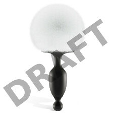 Вибратор черный MAGIC BUNNY