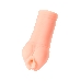 Мастурбатор реалистичный KOKOS Jina, TPR, бежевый, 14.5 см