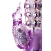 Вибратор с клиторальным стимулятором TOYFA A-Toys High-Tech fantasy, TPE, фиолетовый, 26,5 см