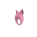 Перезаряжаемое кольцо для клиторальной стимуляции MiMi Animals Kitten Kiki Pink 7200-01lola