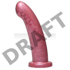 Розовый фаллоимитатор Golden Rose Dildo Large - 17,8 см.