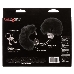 Металлические наручники с искусственным мехом ULTRA FLUFFY FURRY CUFFS-BLACK